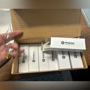 GE ProLine 40W Clear Bulbs